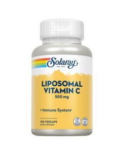 Liposomal Vitamina-C 500Mg Vegan 100caps Solaray