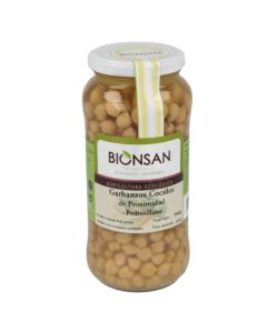Garbanzos Cocidos Eco Vegan 540g Bionsan