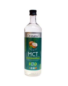 Aceite de Coco MCT Keto Vegan 1L Drasanvi