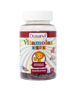 Vitamolas Defensas Niños SinGluten 60gominolas Drasanvi