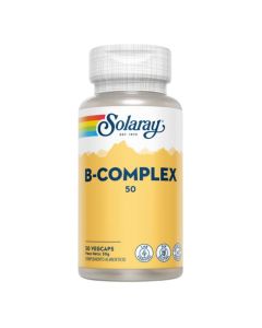 Vitamina-B Complex SinGluten Vegan 50caps Solaray