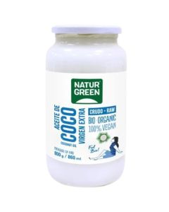 Aceite de Coco Virgen Vegan Bio 860ml Natur-Green