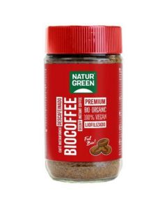 Biocoffe descafeinado Soluble Vegan Bio 100g Natur-Green