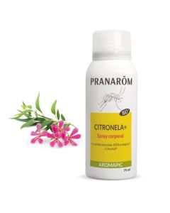Aromapic Citronela Spray Corporal Bio 75ml Pranarom