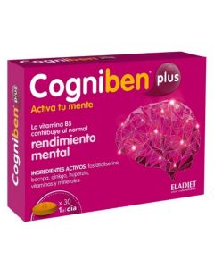 Cogniben Plus SinGluten 30comp Eladiet