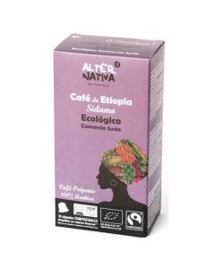 Cafe de Etiopia 100 Arabica Bio 10caps Alternativa3