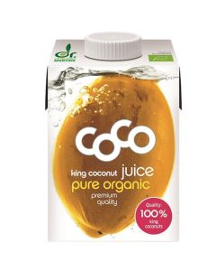 Agua de Coco Natural Pure King Bio Vegan 500ml Dr. Antonio Martins