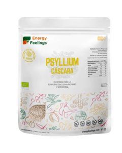 Psyllium Husks Cascara Entera SinGluten Eco Vegan 500g Energy Feelings