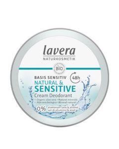 Desodorante Crema 48h Basis Sensitive Bio 50ml Lavera
