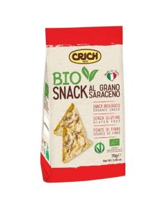 Snacks de Trigo Sarraceno SinGluten Vegan 70g Crich