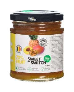 Mermelada Tropical con Stevia SinGluten 280g Sweet Switch