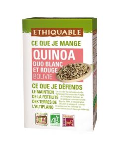 Quinoa Blanca y Roja Bio 150g Ethiquable
