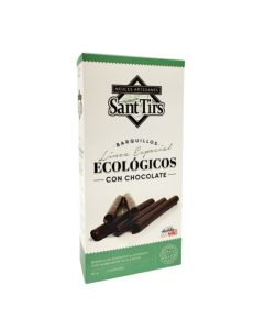 Barquillos ecológicos con chocolate Sant Tirs