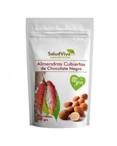 Almendras Cubiertas de Chocolate Negro Eco 100g Salud Viva