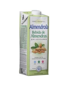Bebida Vegetal de Almendra SinGluten SinAzucar 6x1L Almendrola