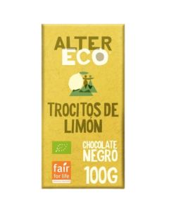 Chocolate Negro con Limon Bio 100g Altereco