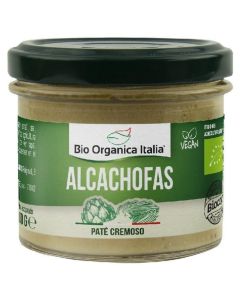 Pate Cremoso de Alcachofas Vegan Bio 100g Bio Organica Italia