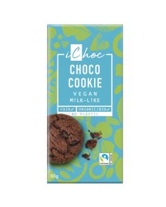 Chocolate Choco Cookie Vegan Bio 80g ICHOC