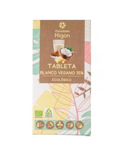 Chocolate Blanco Vegano Eco 35% Chocolates Higon
