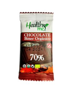 Chocolatinas Choco Negro 70% Bio Healthy Me
