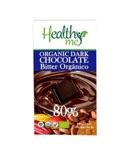 Choco Negro 80% SinGluten Eco 100g Healthy Me