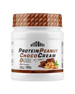 Cream Protein Peanut Choco SinAzucar 1kg Vitobest