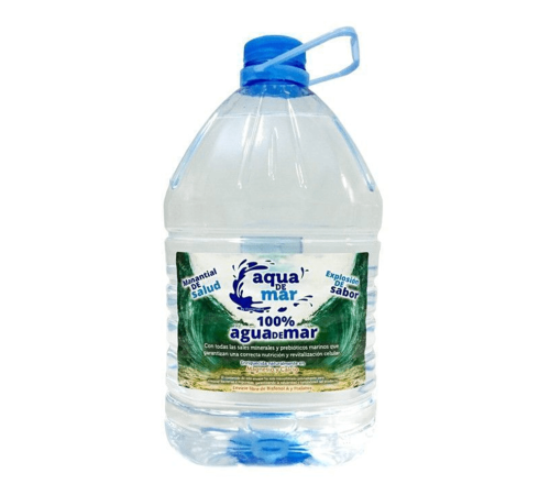 Agua de mar garrafa 5 litros Agua de Mar